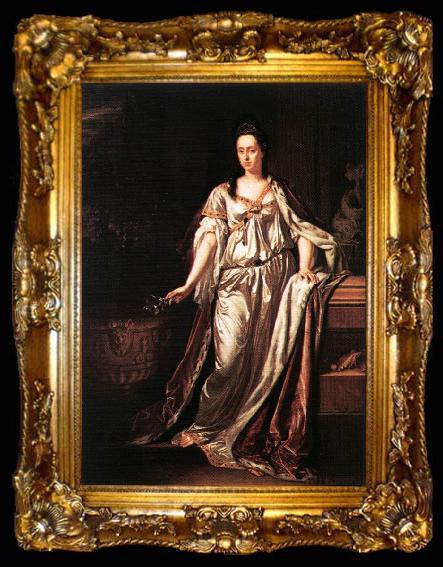 framed  WERFF, Adriaen van der Maria Anna Loisia de Medici, ta009-2